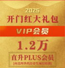 【开门红】VIP会员充1.2万直升PLUS会员